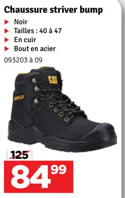 Offre: Chaussure striver bump
