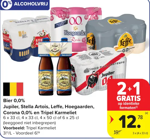 Promotie: Bier 0,0%