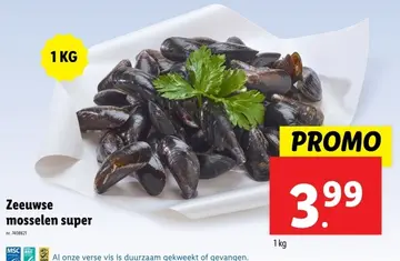 Aanbieding: Zeeuwse mosselen super