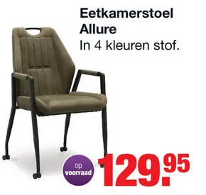 Aanbieding: Eetkamerstoel Allure Taupe