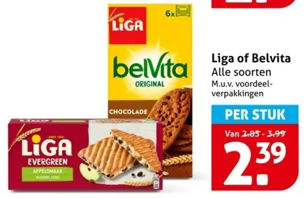 Aanbieding: Liga of Belvita