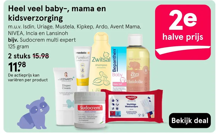 Aanbieding: Heel veel baby-, mama en kidsverzorging