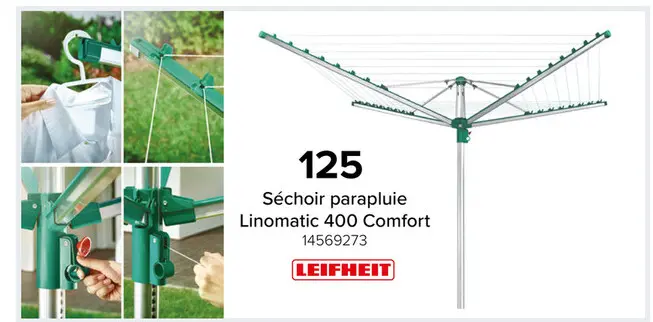 Offre: Séchoir parapluie Linomatic 400 Comfort