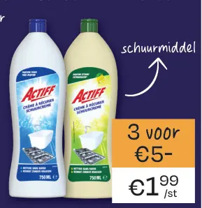 Aanbieding: ACTIFF schuurmiddel