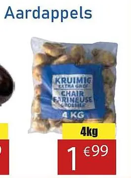 Aanbieding: aardappels