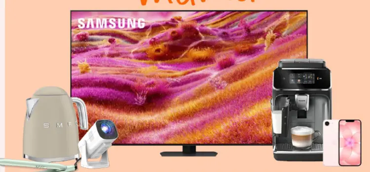 Offre: Samsung TV, Smeg Kettle, Projector, Philips C