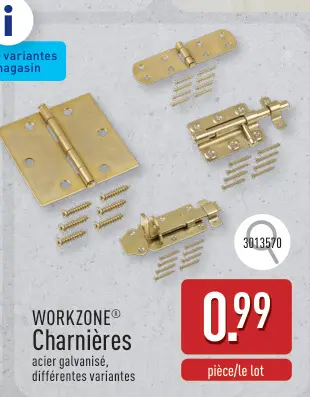 Offre: Charnières