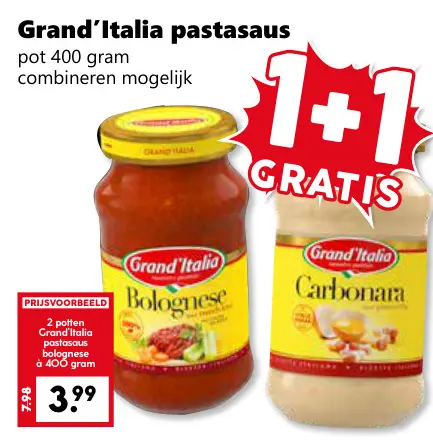 Aanbieding: Grand'Italia pastasaus