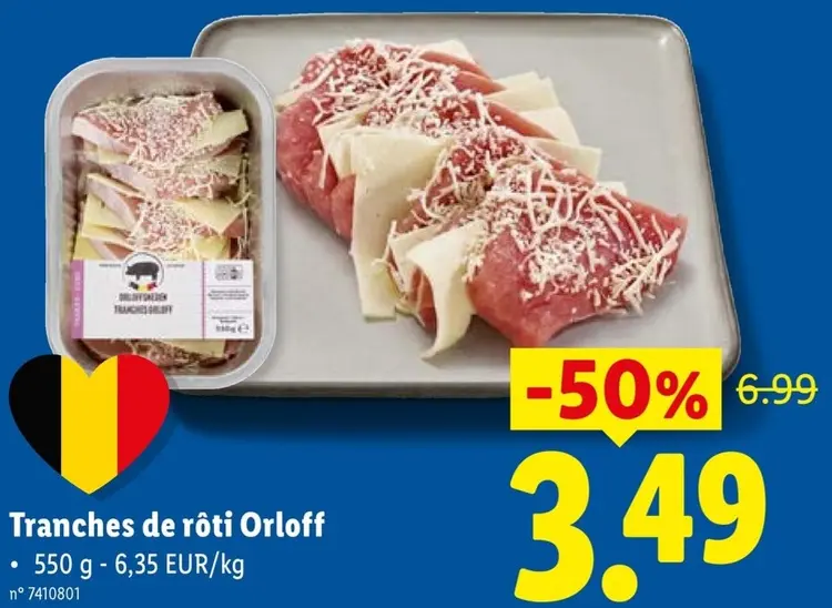 Offre: Tranches de rôti Orloff
