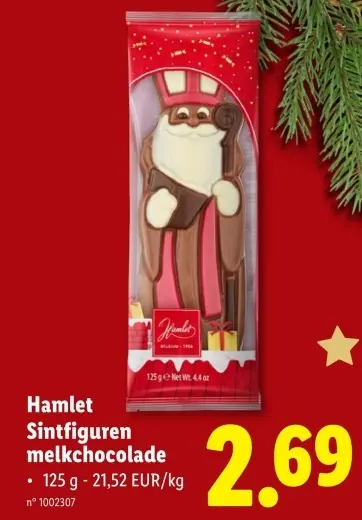 Aanbieding: Sintfiguren melkchocolade