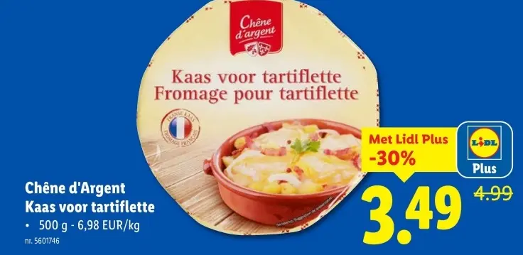 Promotie: Kaas voor tartiflette