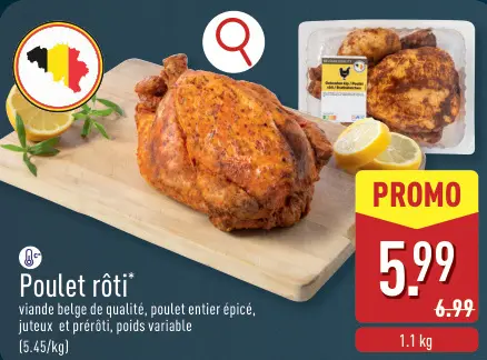 Offre: Poulet rôti