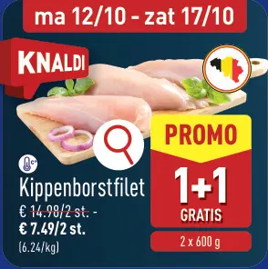 Promotie: Kippenborstfilet