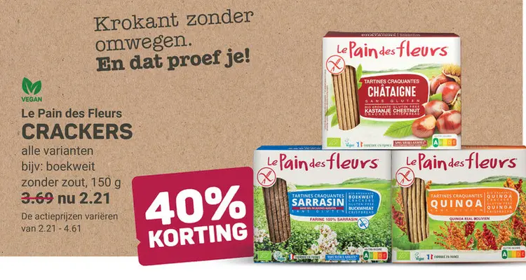 Aanbieding: Crackers