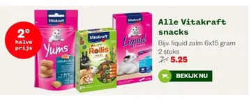 Aanbieding: Alle Vitakraft snacks