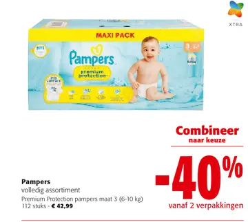Aanbieding: Pampers volledig assortiment