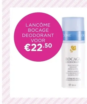 Aanbieding: Bocage deodorant