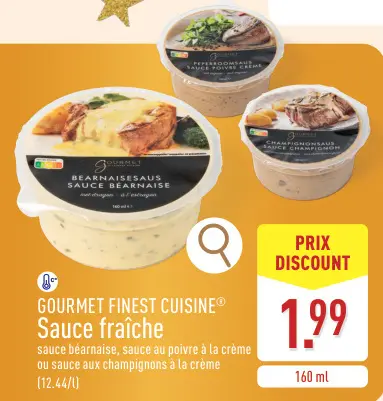 Offre: Sauce fraîche