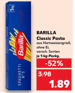 Aanbieding: Classic Pasta
