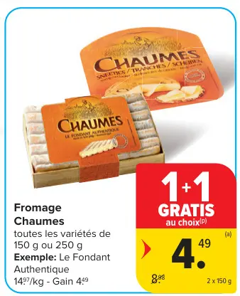 Offre: Chaumes