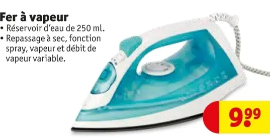 Offre: Fer à vapeur