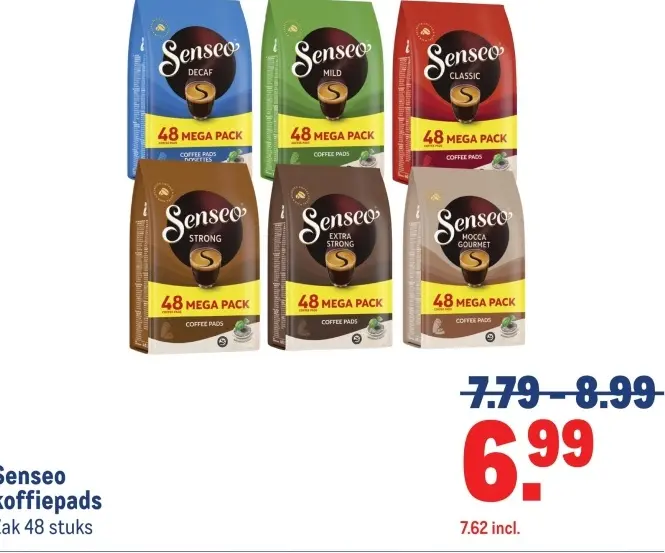 Aanbieding: Senseo koffiepads