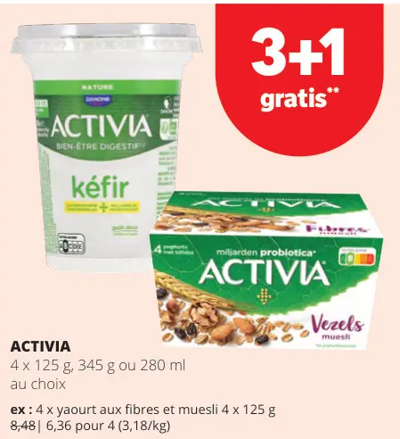 Offre: Activia