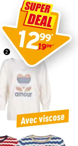 Offre: Sweatshirt femme