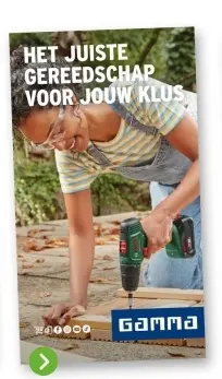 Aanbieding: Het juiste gereedschap voor jouw klus