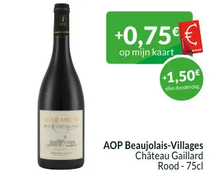 Promotie: AOP Beaujolais-Villages