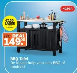 Aanbieding: BBQ Tafel