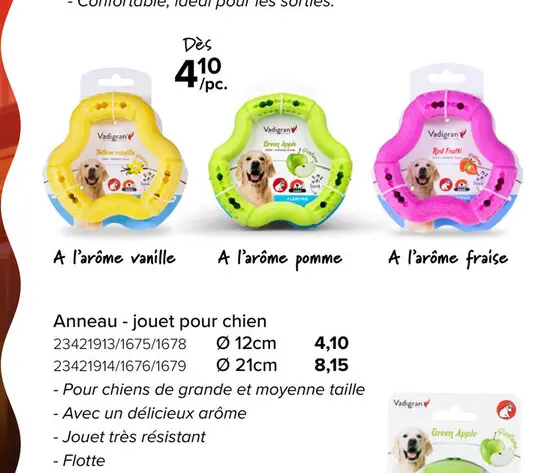 Offre: Anneau - jouet pour chien