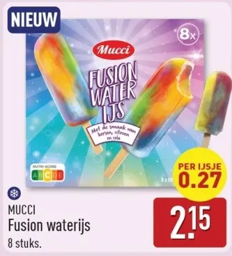 Aanbieding: Fusion waterijs