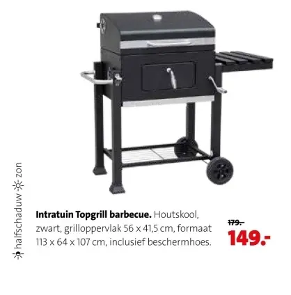 Aanbieding: Intratuin Topgrill barbecue