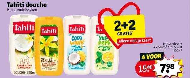 Promotie: Tahiti douche
