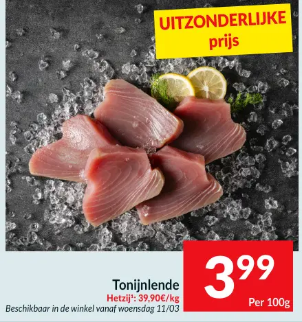 Promotie: Tonijnlende