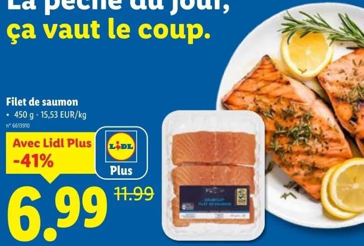 Offre: Filet de saumon