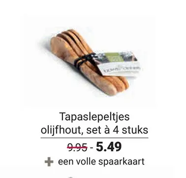 Aanbieding: Tapaslepeltjes