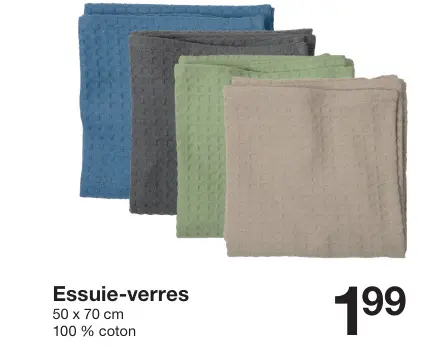 Offre: Essuie-verres