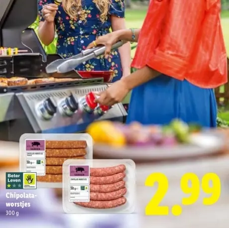 Aanbieding: Chipolata-worstjes