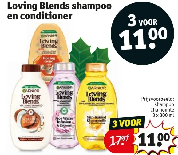 Aanbieding: Loving Blends shampoo en conditioner