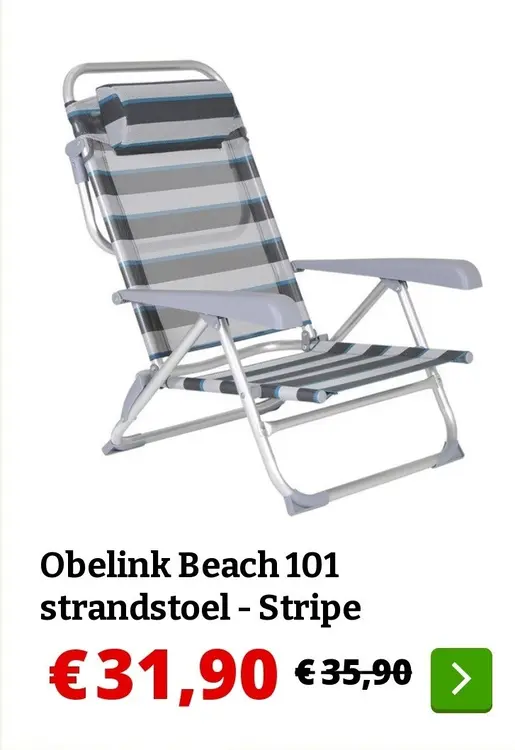 Aanbieding: Obelink Beach 101 strandstoel