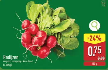Aanbieding: Radijzen