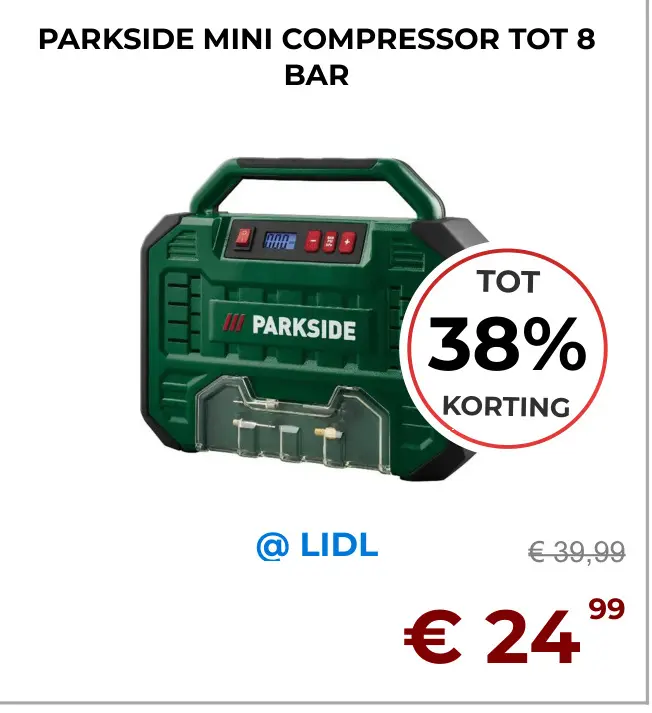 Aanbieding: Mini compressor