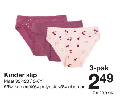 Promotie: Kinder slip