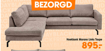 Aanbieding: Hoekbank Marano Rechts Taupe