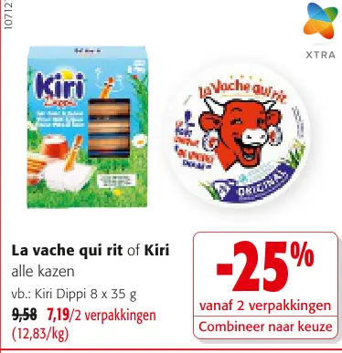 Promotie: La vache qui rit of Kiri