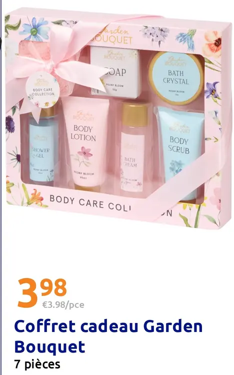 Offre: Coffret cadeau Garden Bouquet