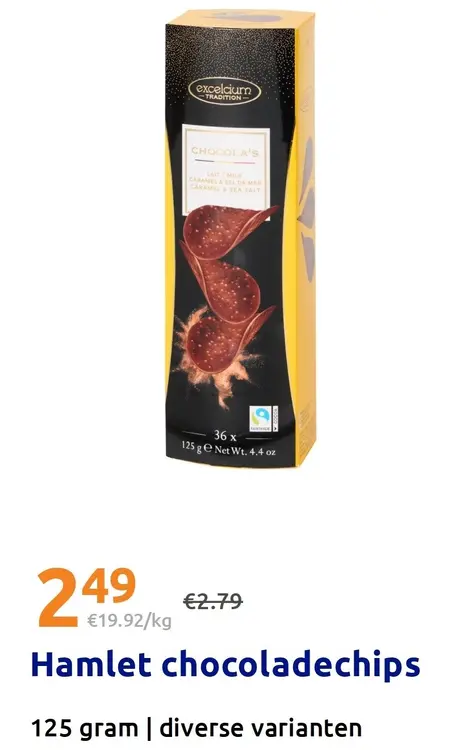 Promotie: Hamlet chocoladechips