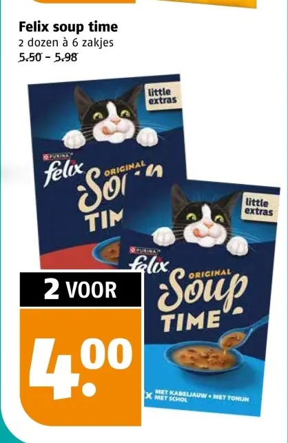 Aanbieding: Felix soup time